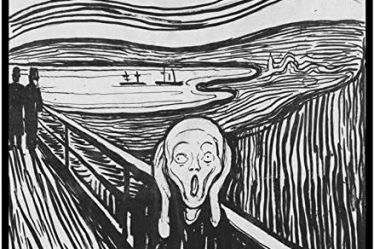 El grito de Munch por Sebastian Hidalgo Sola