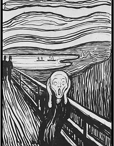 El grito de Munch por Sebastian Hidalgo Sola