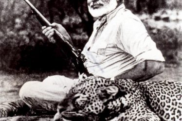 Hemingway de caza por Sebastian Hidalgo Sola