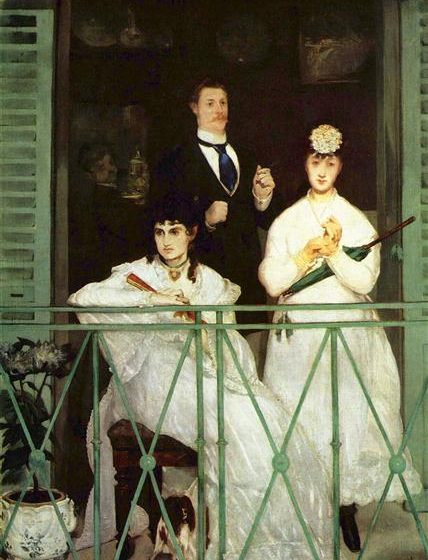 El Balcón de Édouard Manet por Sebastián Hidalgo Sola