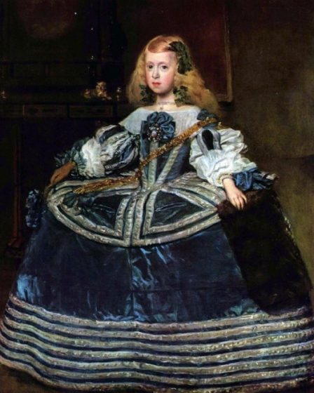 Retrato de la infanta Margarita de Diego Velázquez