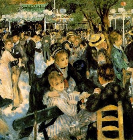 Baile en el Moulin de la Gallete